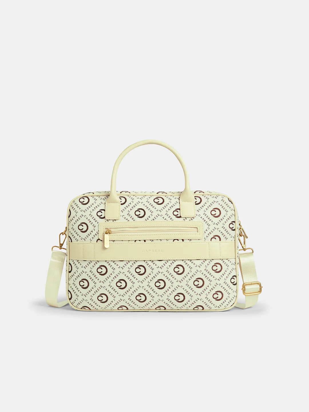 Caprese Florida Large Beige Laptop Sleeve - Image 4