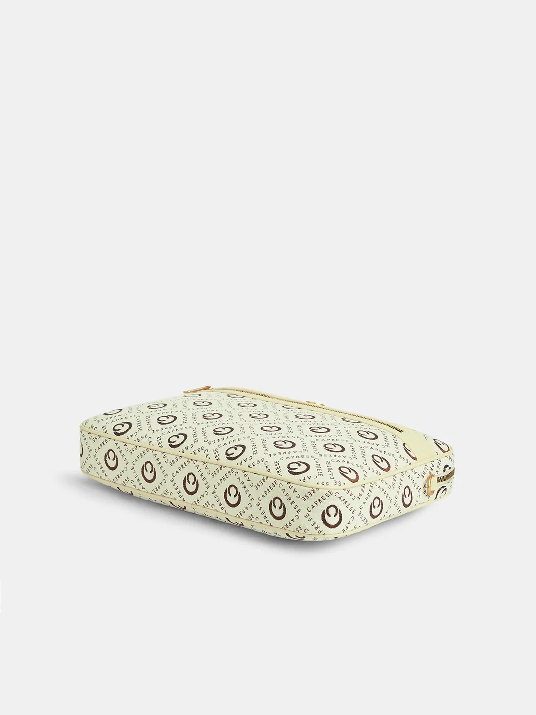 Caprese Florida Large Beige Laptop Sleeve - Image 5