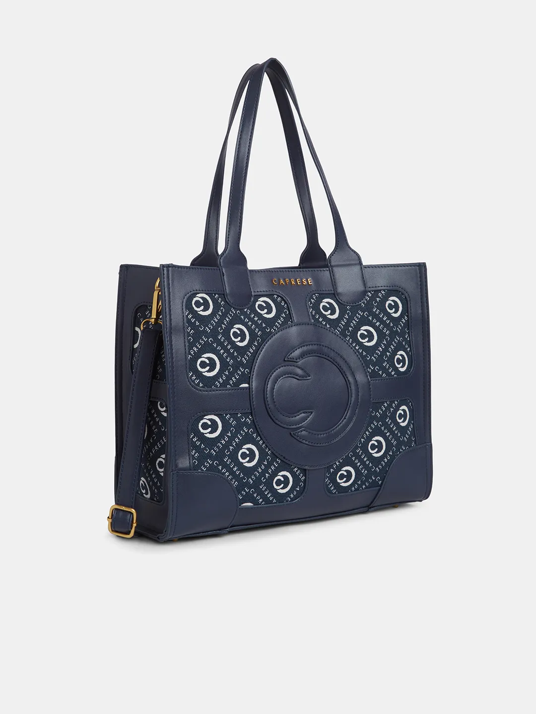 Caprese Florida Large Navy Tote Bag - Image 8