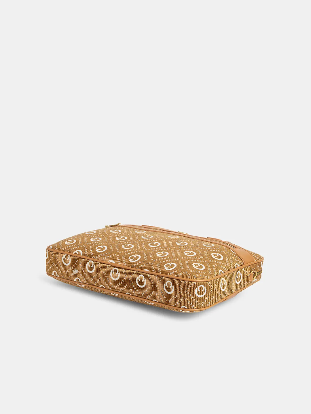 Caprese Florida Large Tan Laptop Sleeve - Image 4