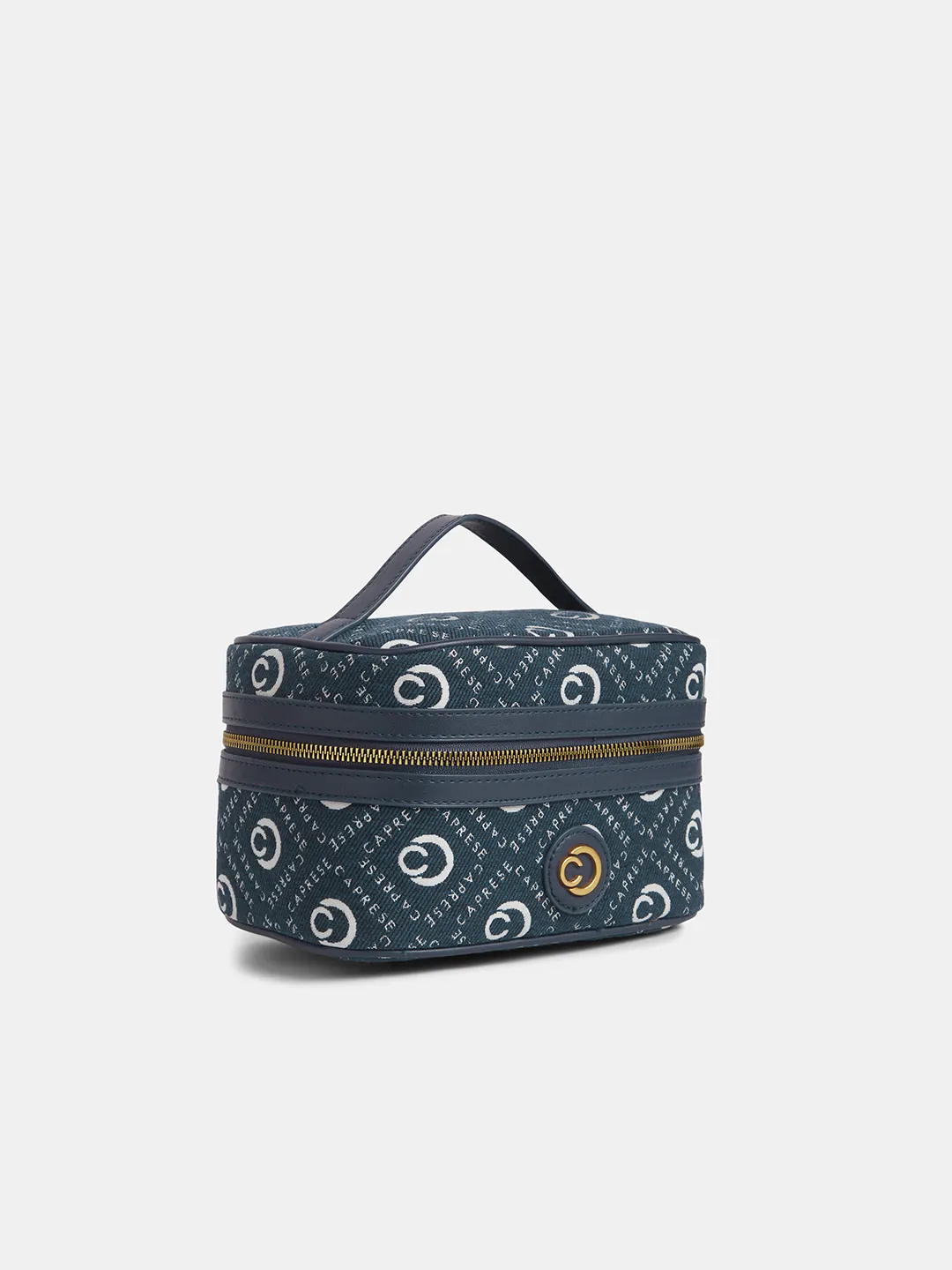 Caprese Florida Small Navy Vanity Bag - Image 3