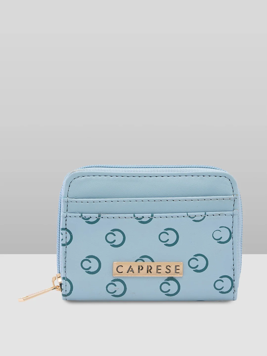 Caprese Freya Small Soft Blue Wallet