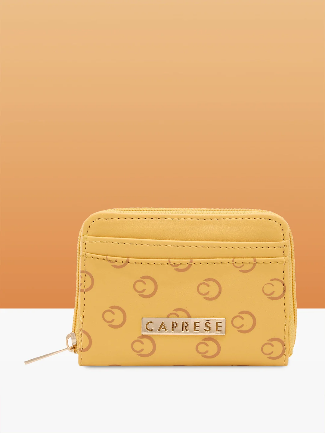 Caprese Freya Small Yellow Wallet