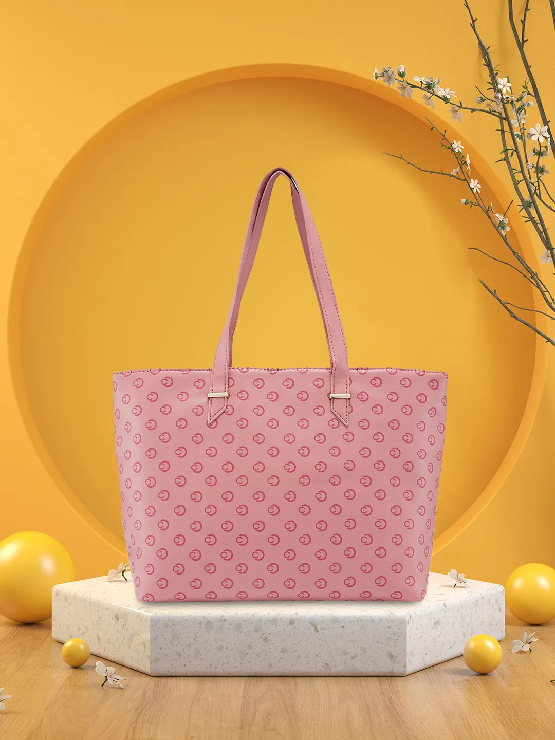 Caprese Freya Large Mellow Rose Tote Bag - Image 2
