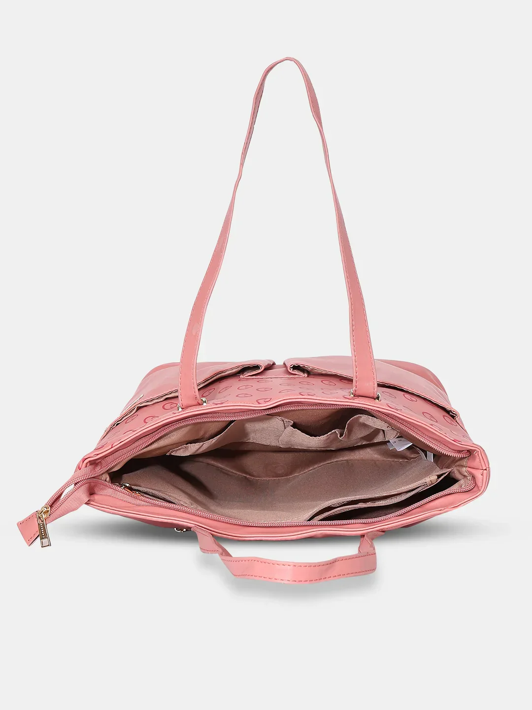 Caprese Freya Medium Mellow Rose Tote Bag - Image 8