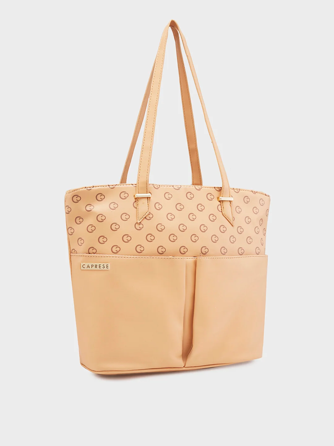 Caprese Freya Medium Tan Tote Bag - Image 5