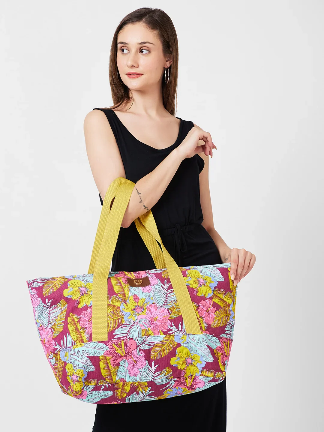Caprese Gabriel Large € Burgundy Tote Bag - Image 11