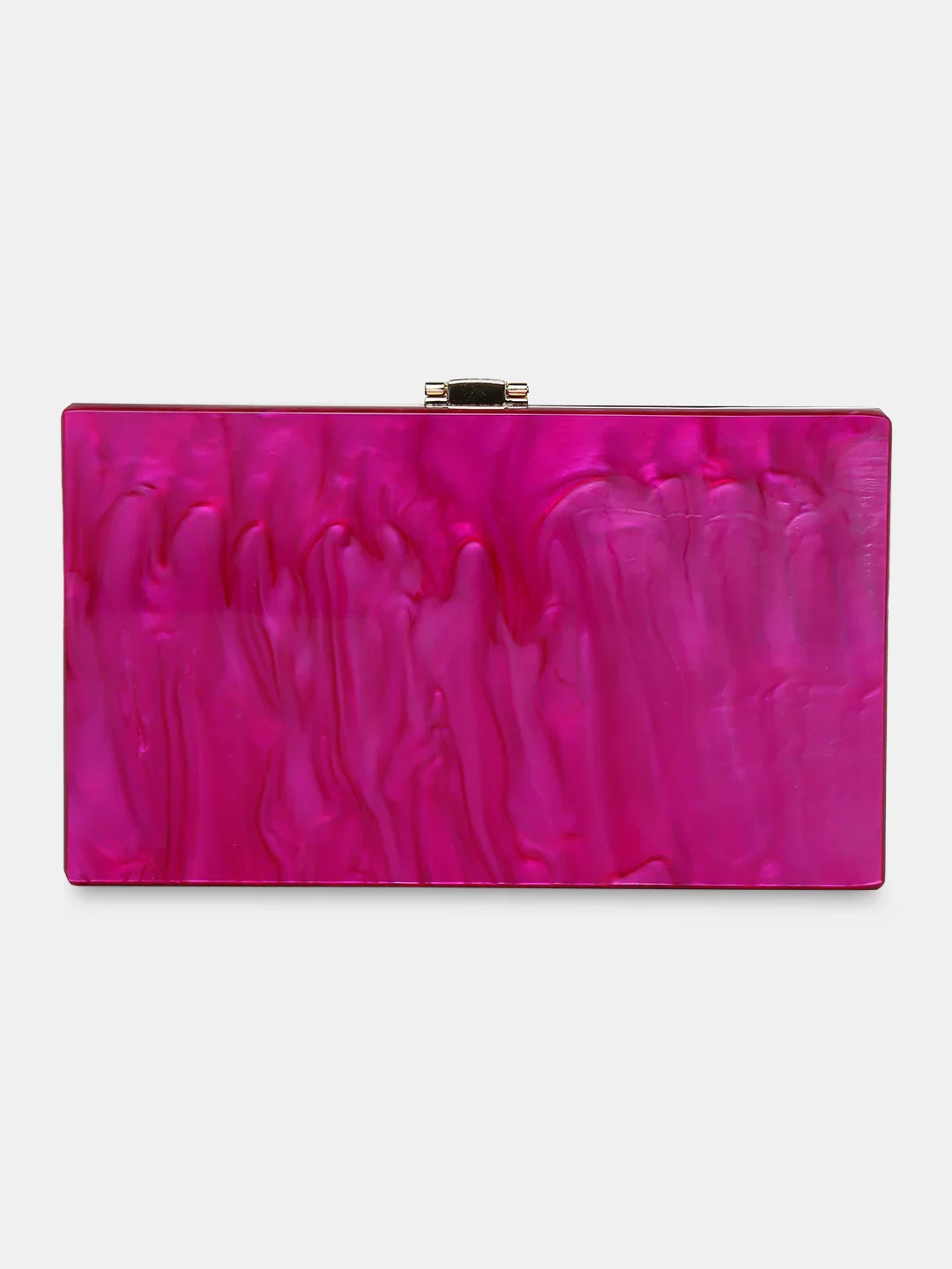 Caprese Gaida Small Fuchsia Clutch - Image 6