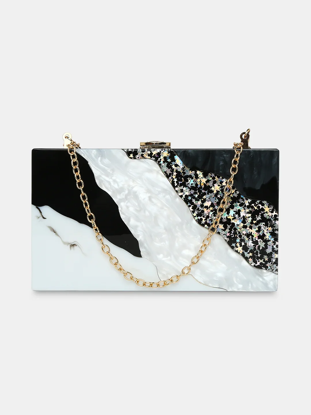 Caprese Gaida Small Grey Clutch - Image 10