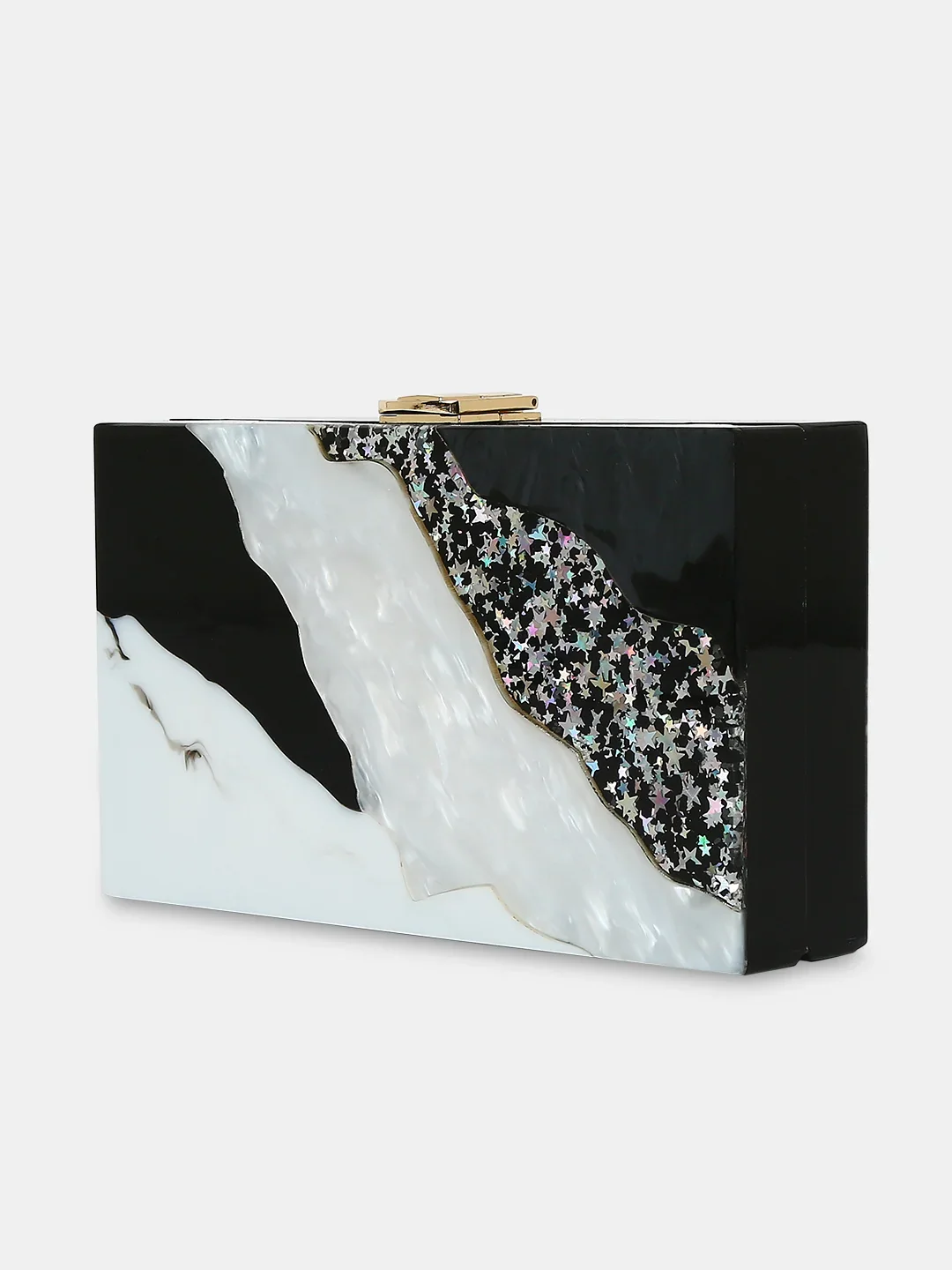 Caprese Gaida Small Grey Clutch - Image 5