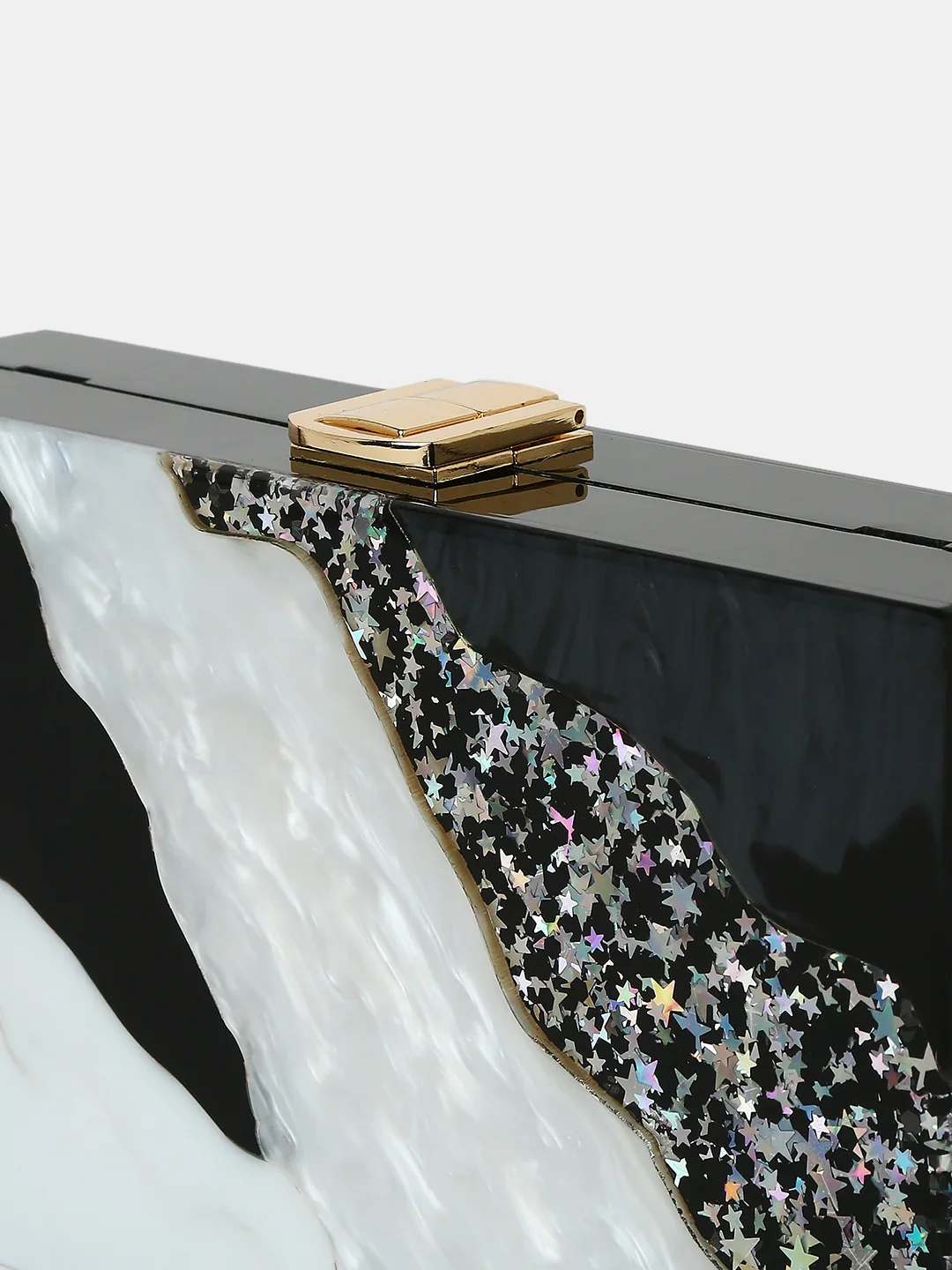 Caprese Gaida Small Grey Clutch - Image 7