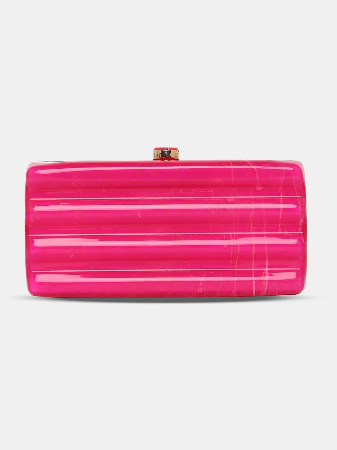 Caprese Gaina Small Pink Clutch - Image 5