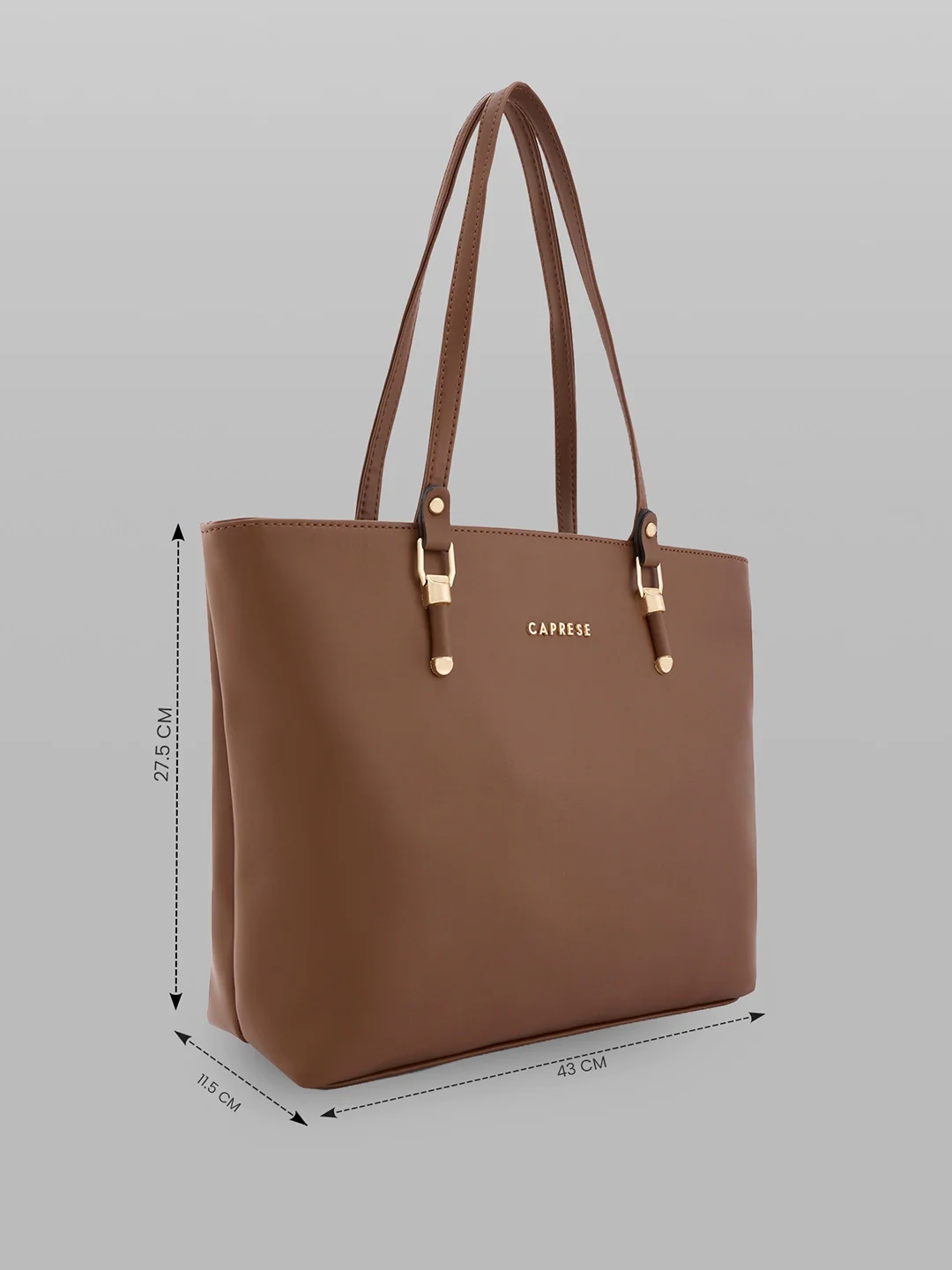 Caprese Gary Large Tan Tote Bag - Image 8