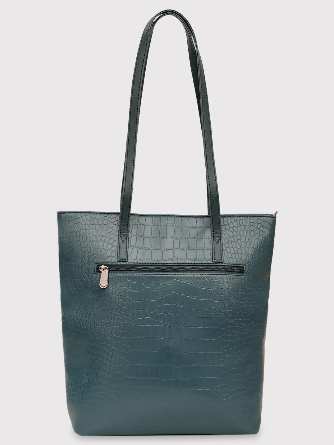Caprese Gazza Medium Teal Tote Bag - Image 3