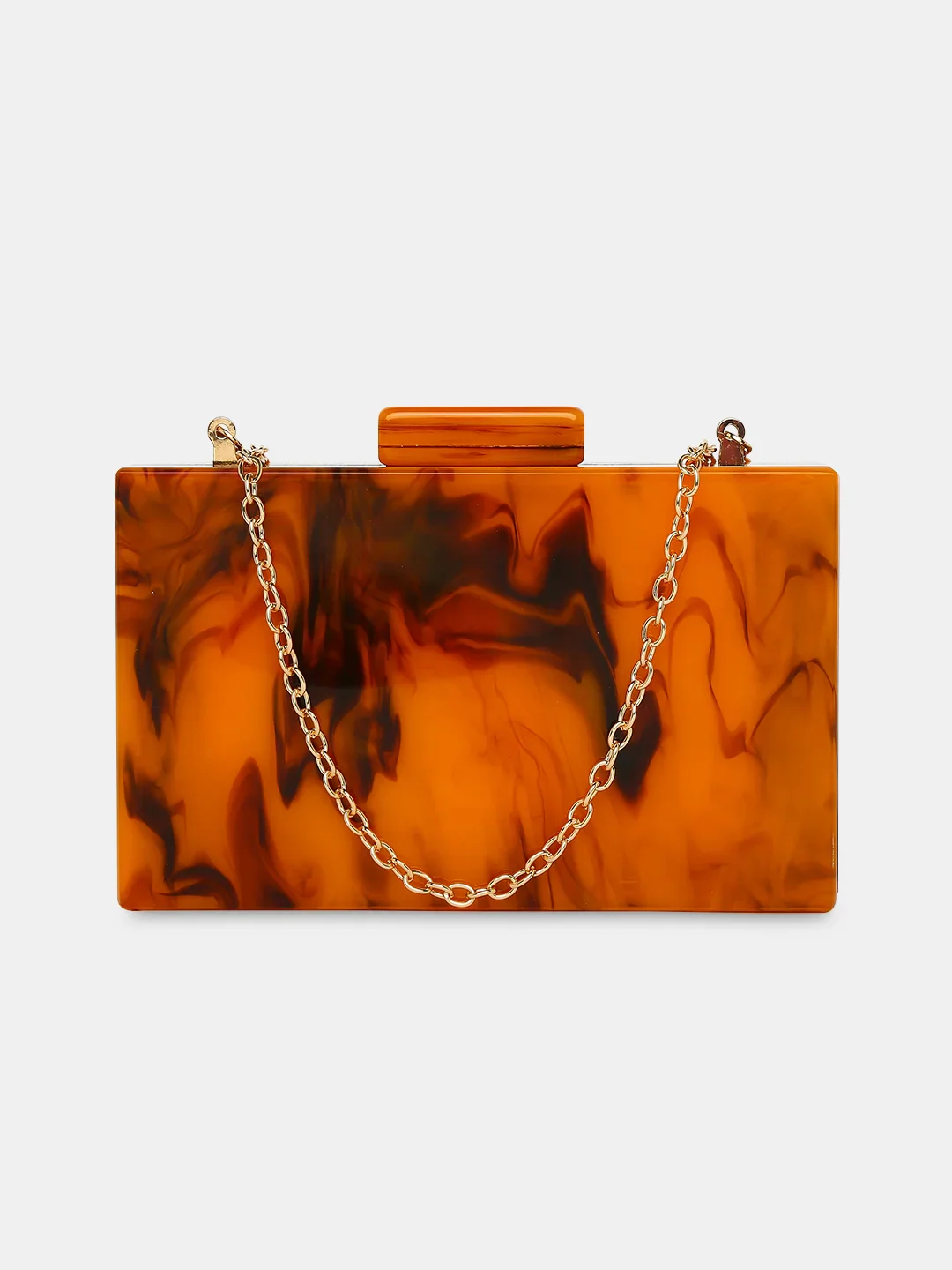 Caprese Gemma Small Brown Clutch - Image 9