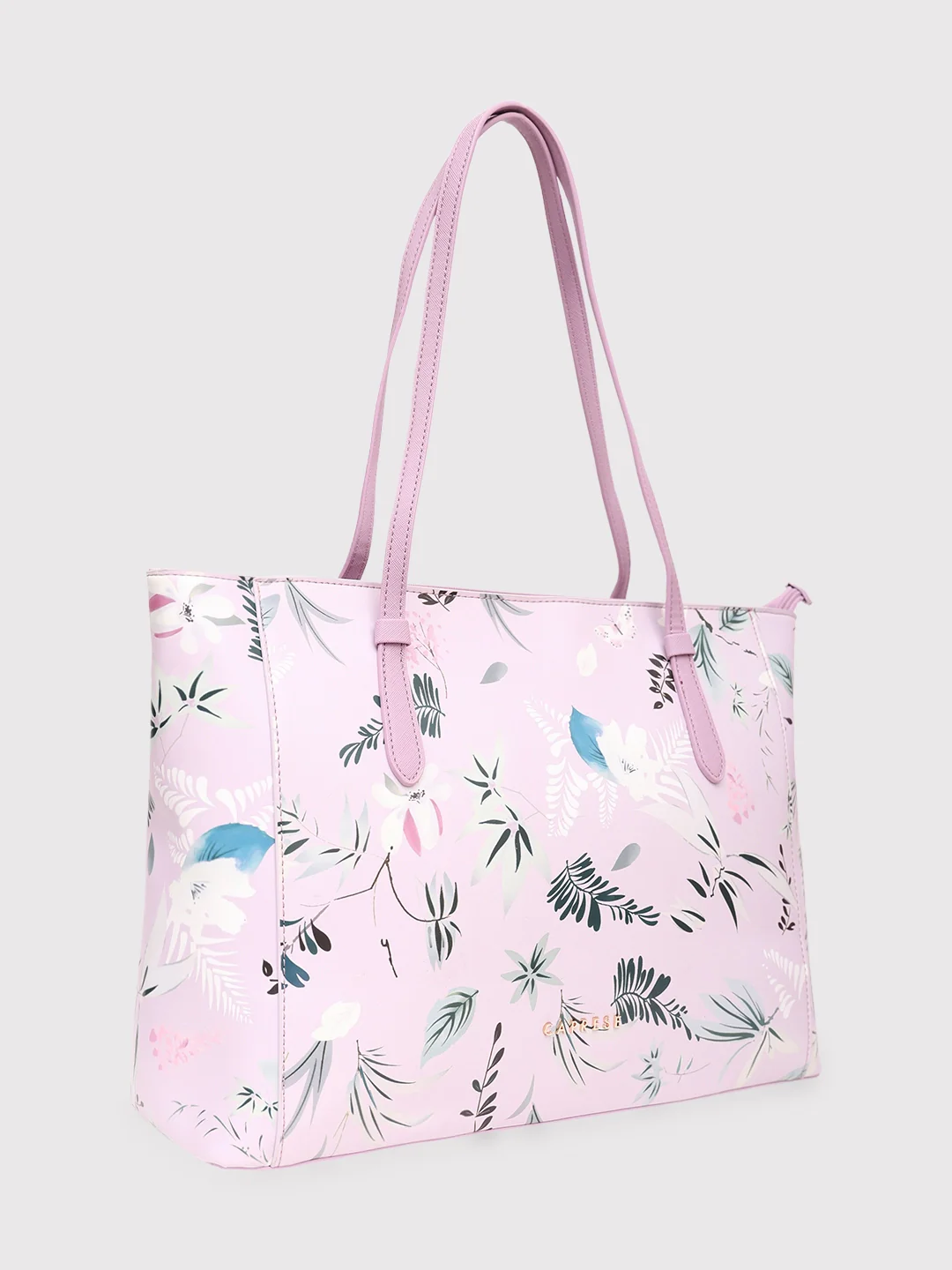 Caprese Gemma Large Dark Pink Tote Bag - Image 14