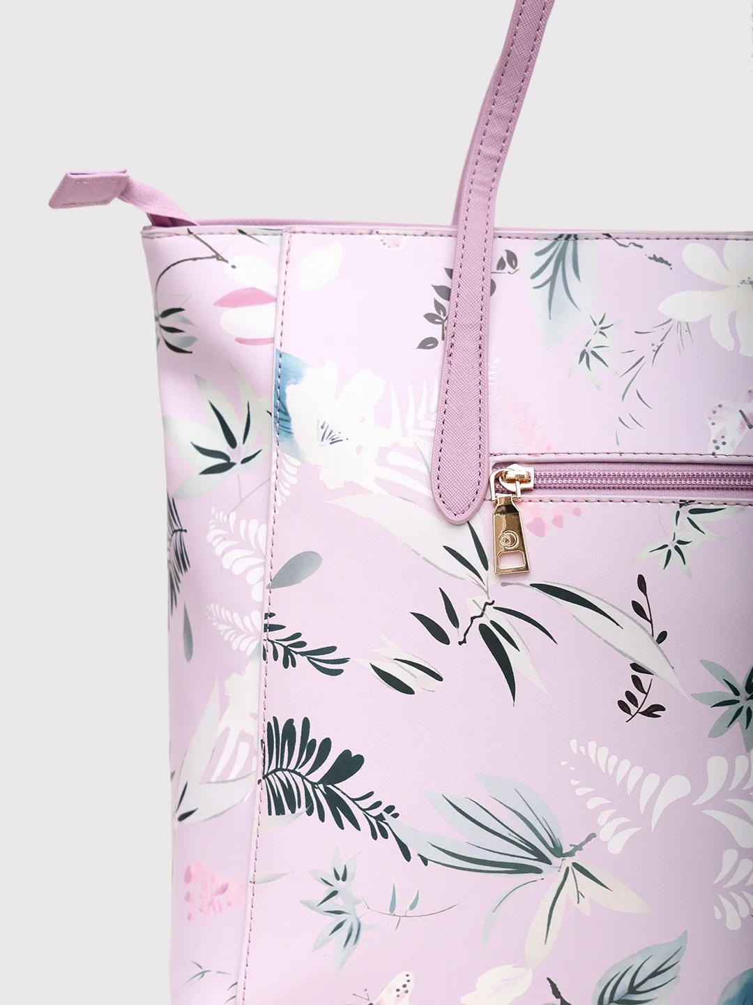 Caprese Gemma Large Dark Pink Tote Bag - Image 21