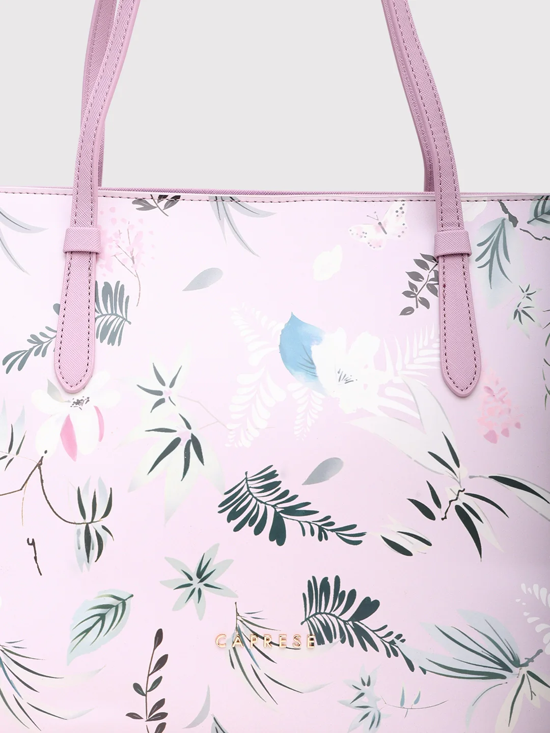 Caprese Gemma Large Dark Pink Tote Bag - Image 22