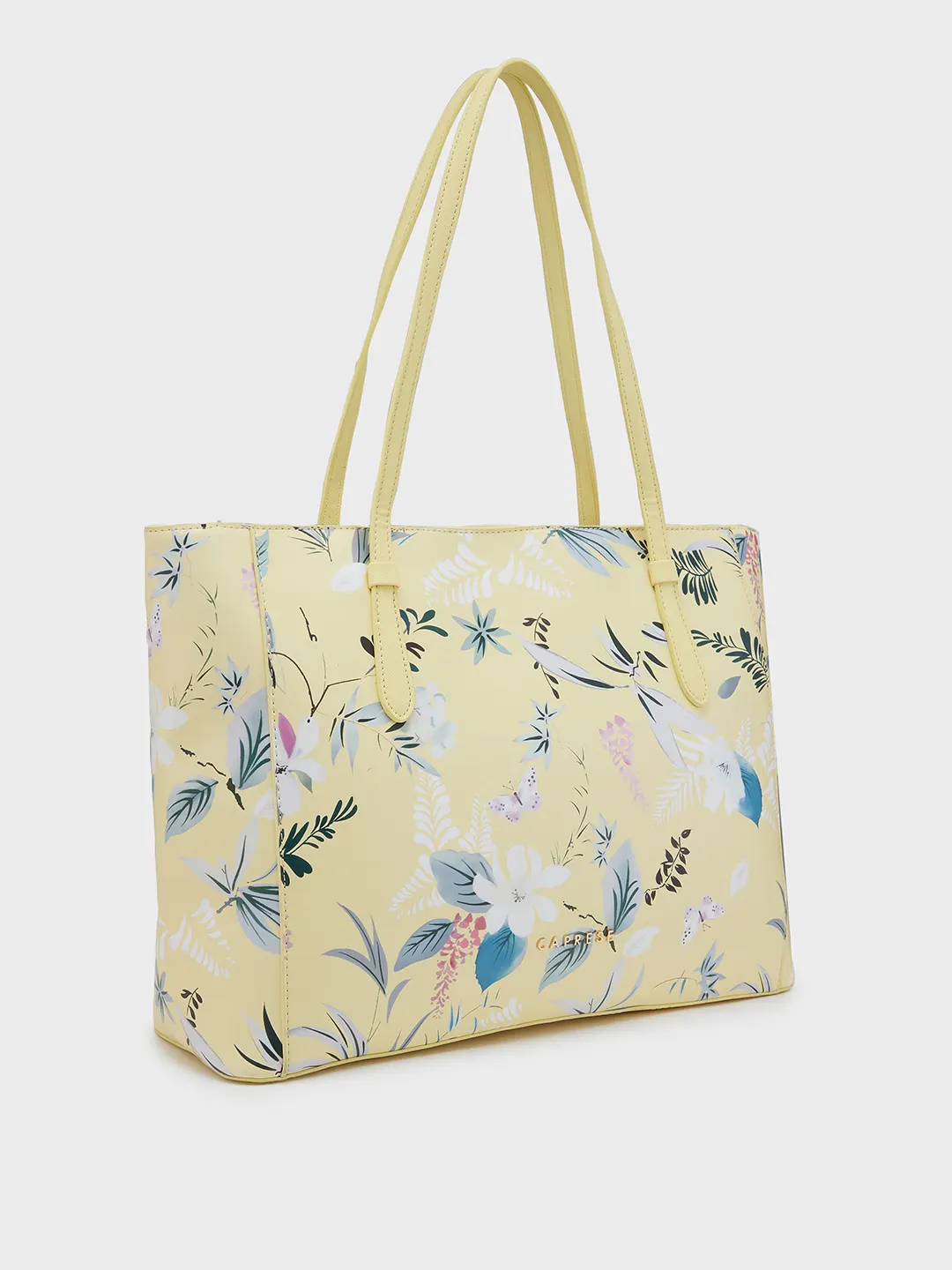 Caprese Gemma Large Dark Pink Tote Bag - Image 25
