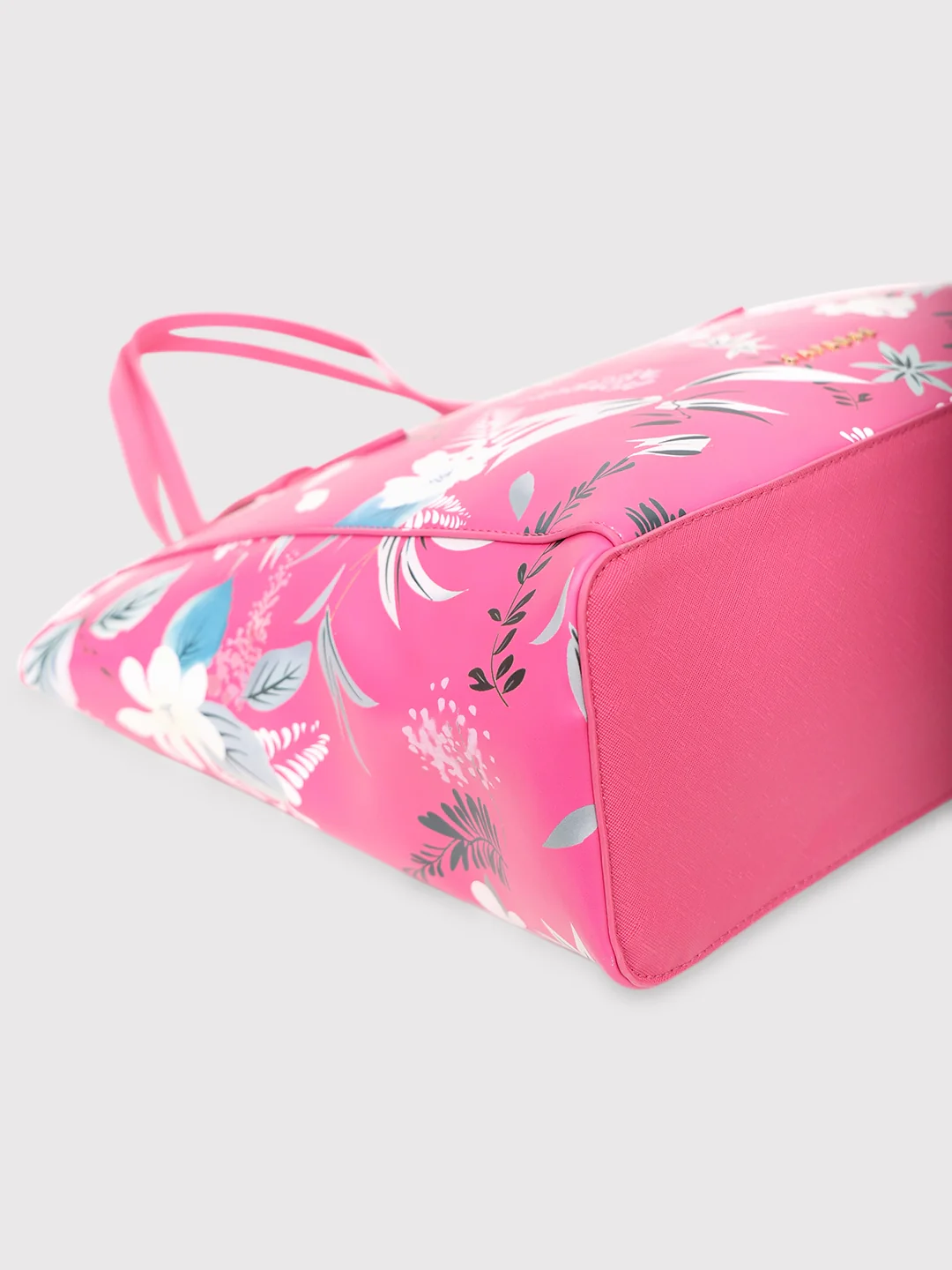Caprese Gemma Large Dark Pink Tote Bag - Image 8