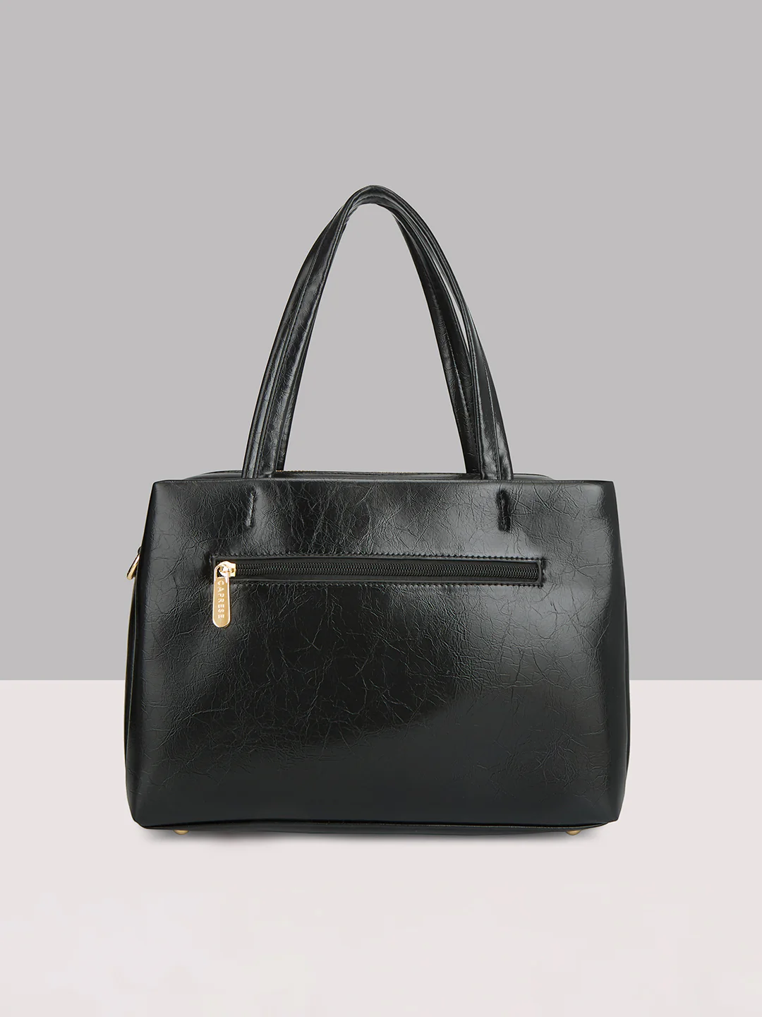 Caprese Geneva Medium Black Satchel - Image 4