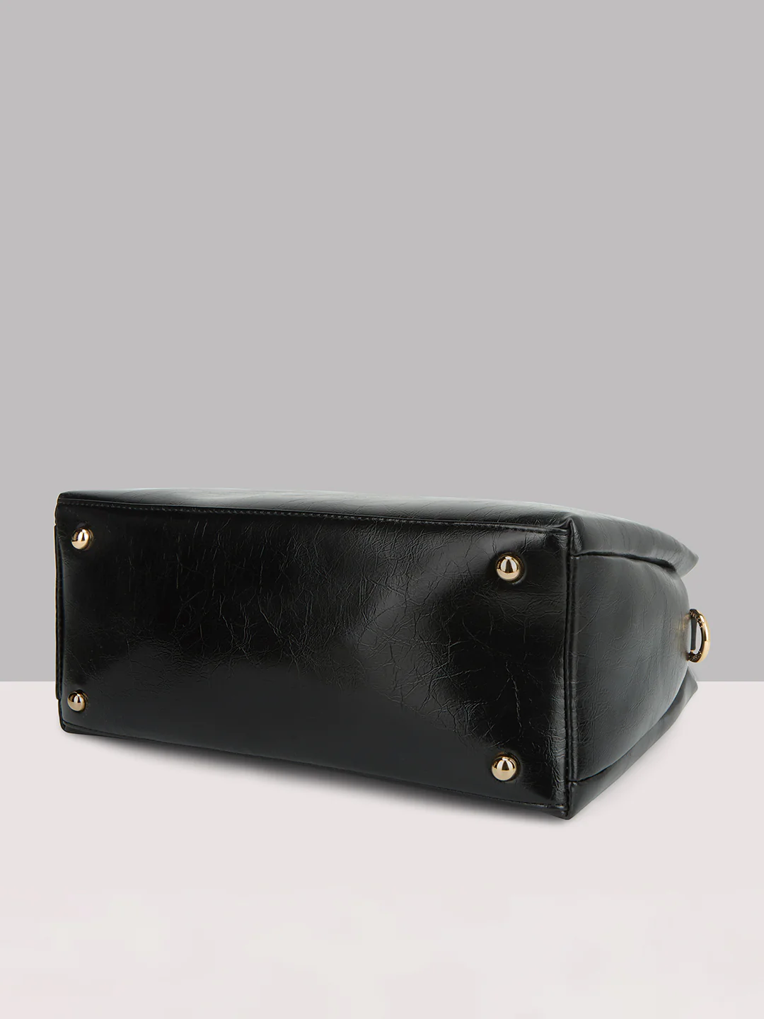 Caprese Geneva Medium Black Satchel - Image 6