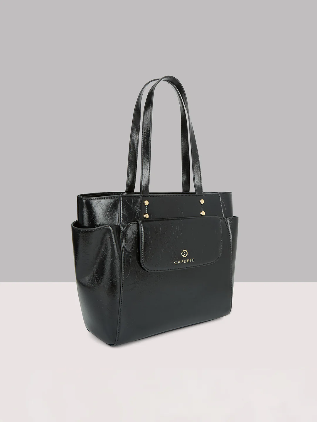Caprese Geneva Medium Black Tote - Image 3