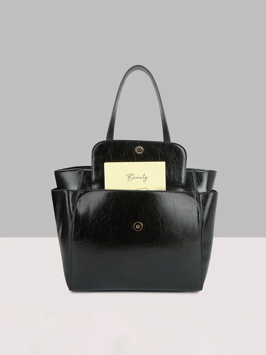 Caprese Geneva Medium Black Tote - Image 9