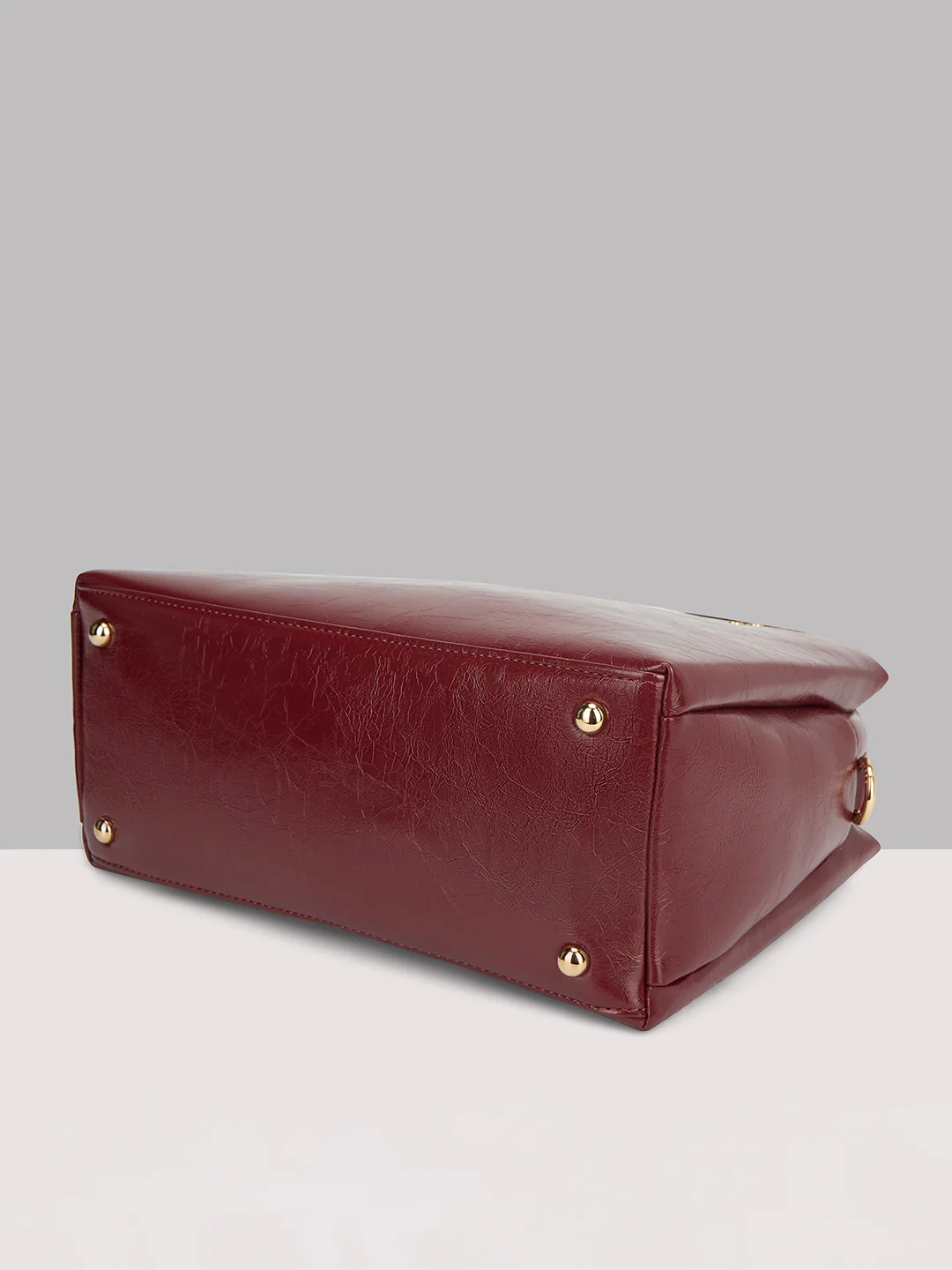 Caprese Geneva Medium Cherry Lacquer
 Satchel - Image 6
