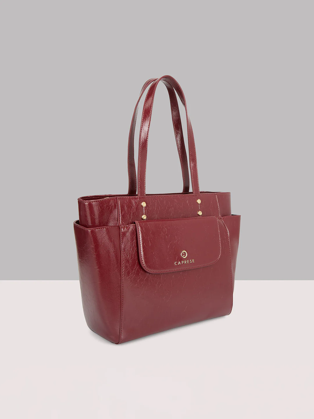 Caprese Geneva Medium Cherry Lacquer
 Tote - Image 3