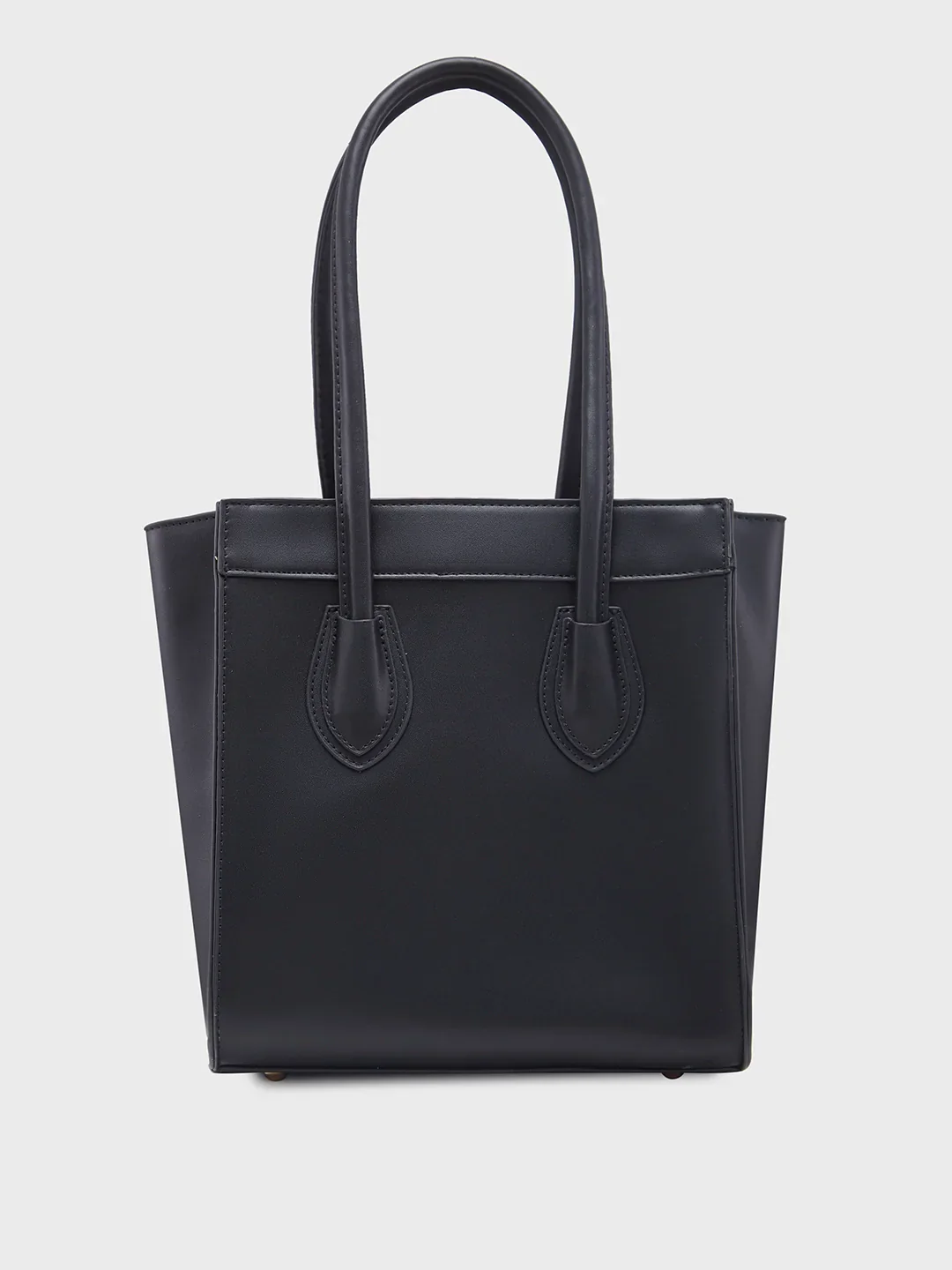 Caprese Georgia Medium Black Satchel Bag - Image 3