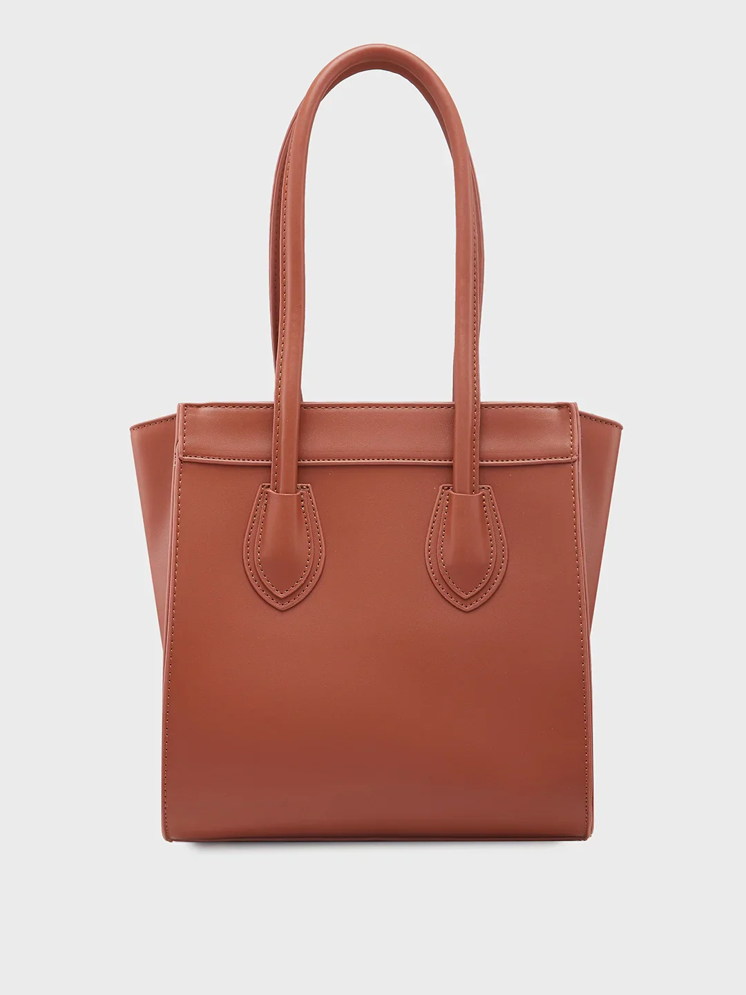Caprese Georgia Medium Brown Satchel Bag - Image 3