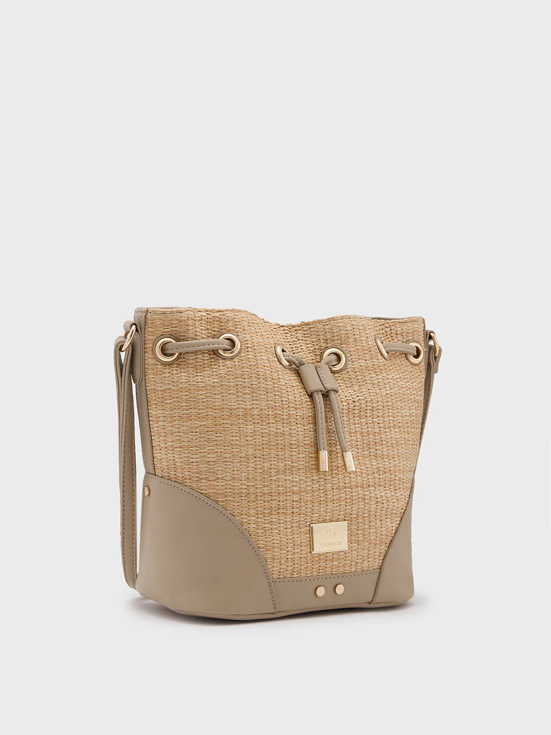 Caprese Georgia Medium Beige Sling Bag - Image 4