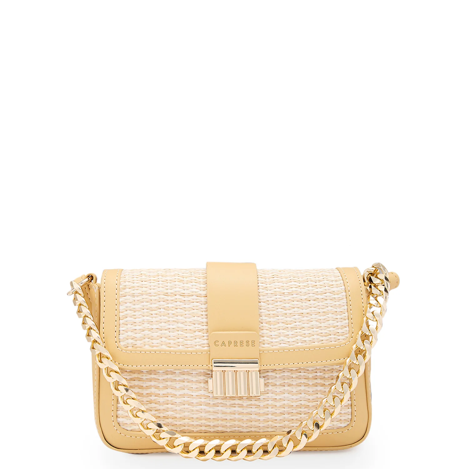 Caprese Georgia Small Light Yellow Sling Bag