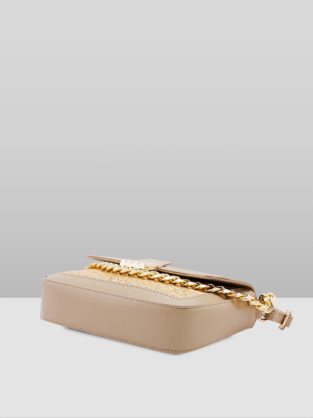 Caprese Georgia Small Beige Sling Bag - Image 5