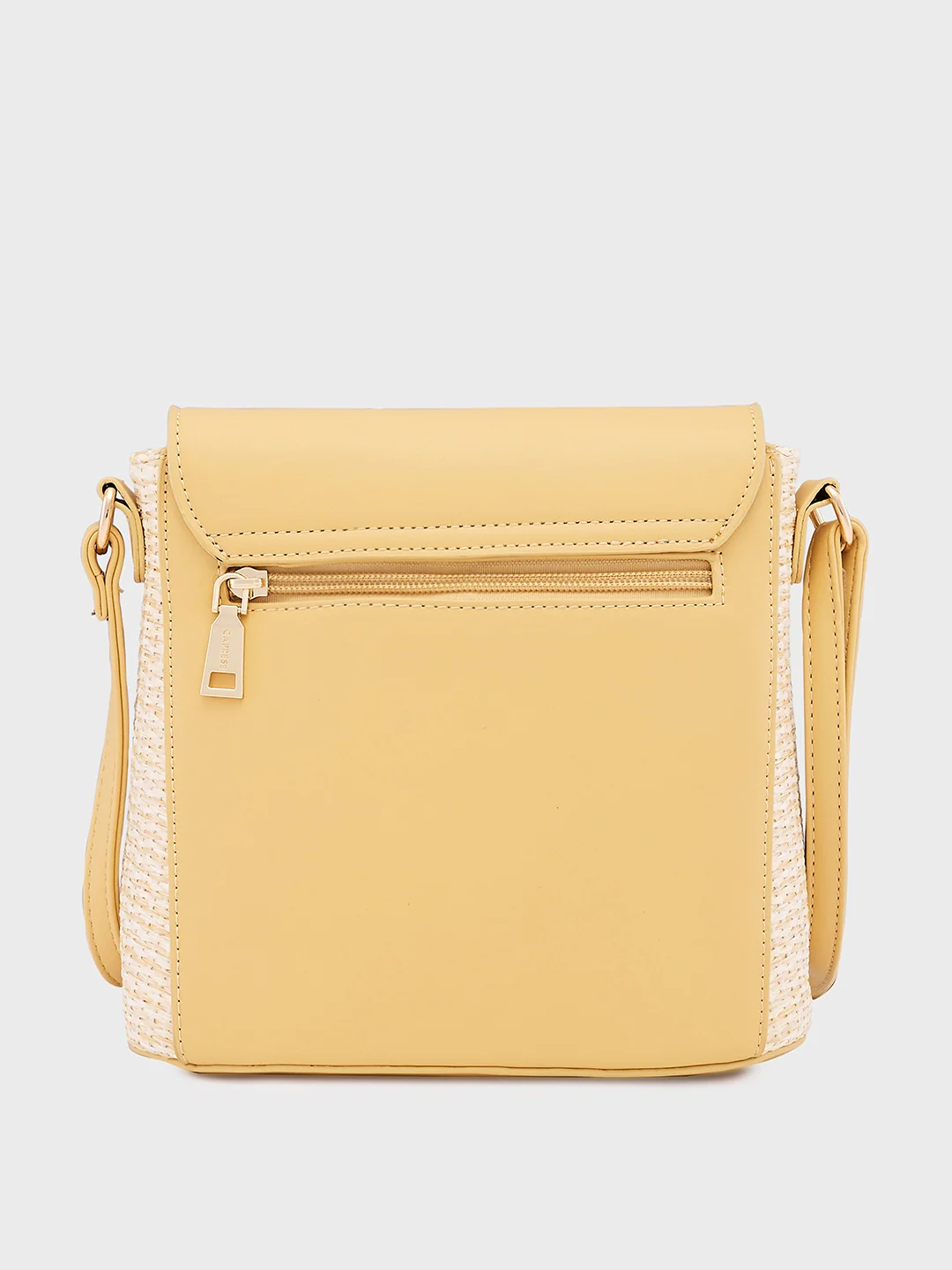 Caprese Georgia Small Light. Yellow Crossbody Bag - Image 3