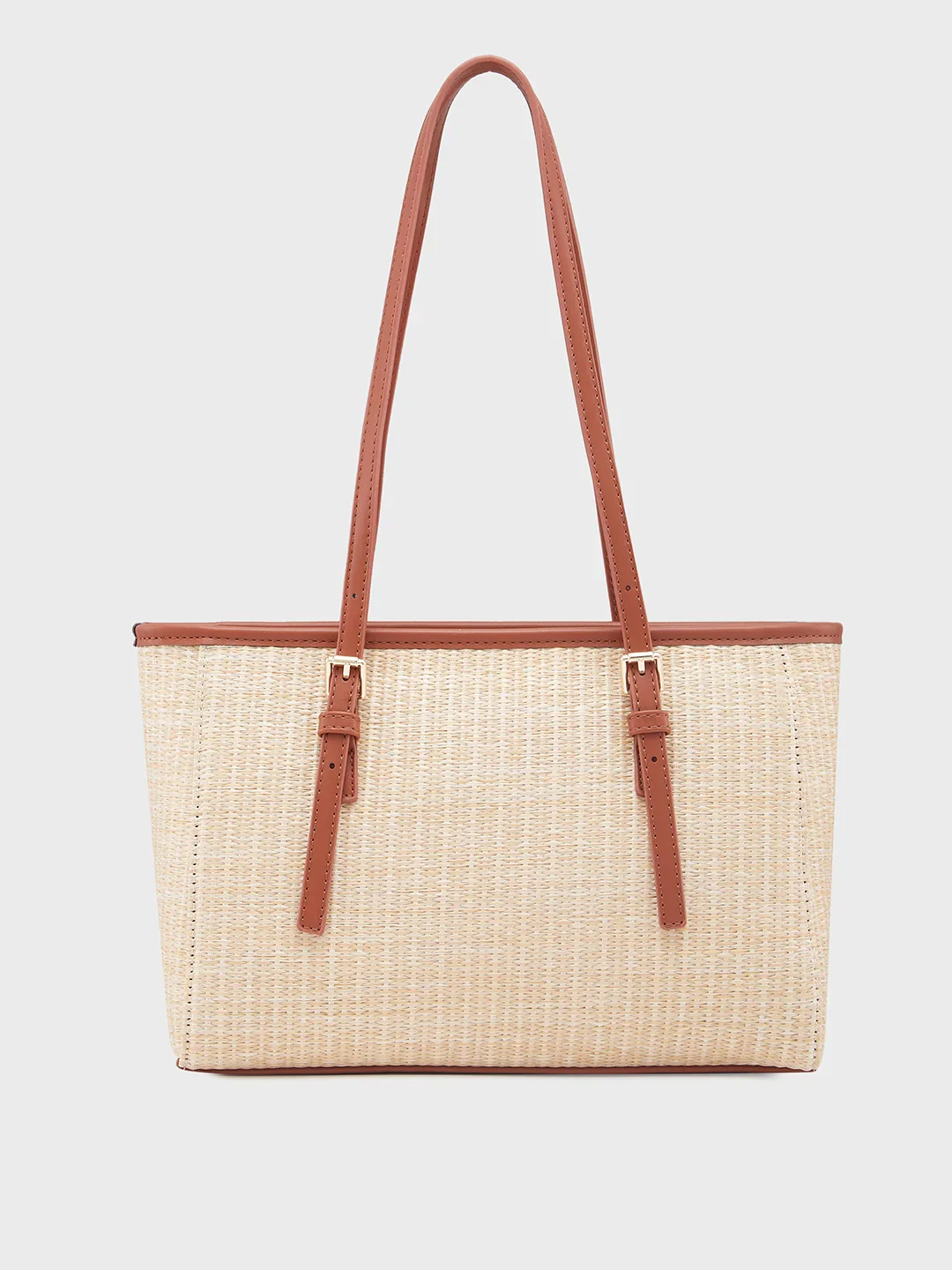 Caprese Georgia Medium Brown Tote Bag - Image 3