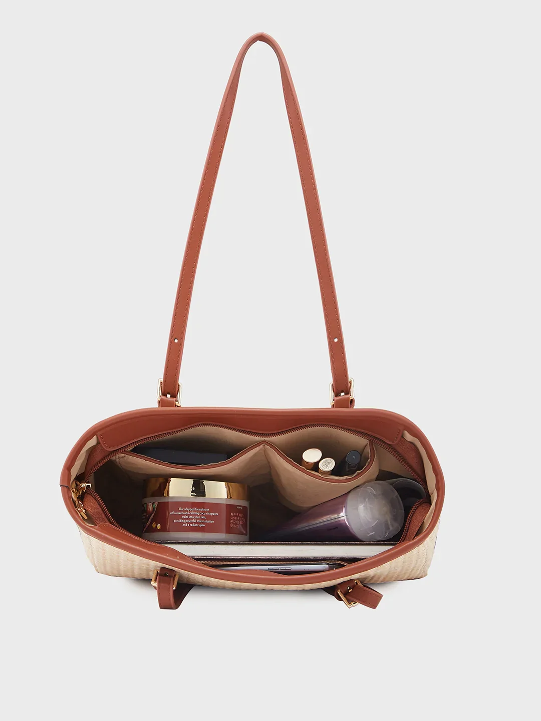 Caprese Georgia Medium Brown Tote Bag - Image 7