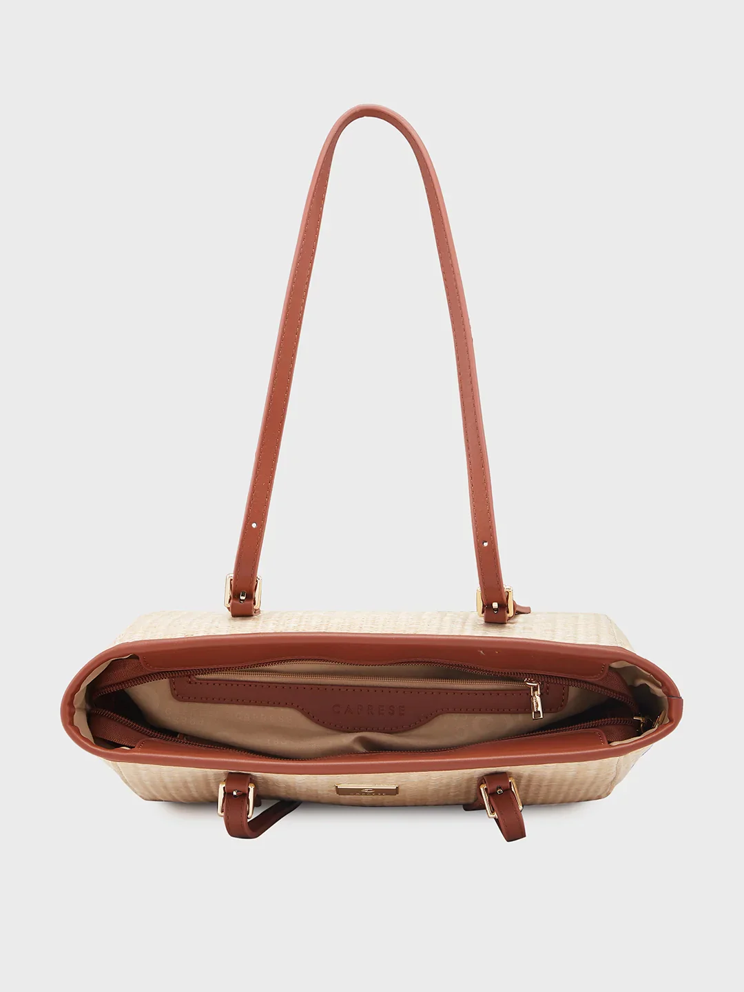 Caprese Georgia Medium Brown Tote Bag - Image 8