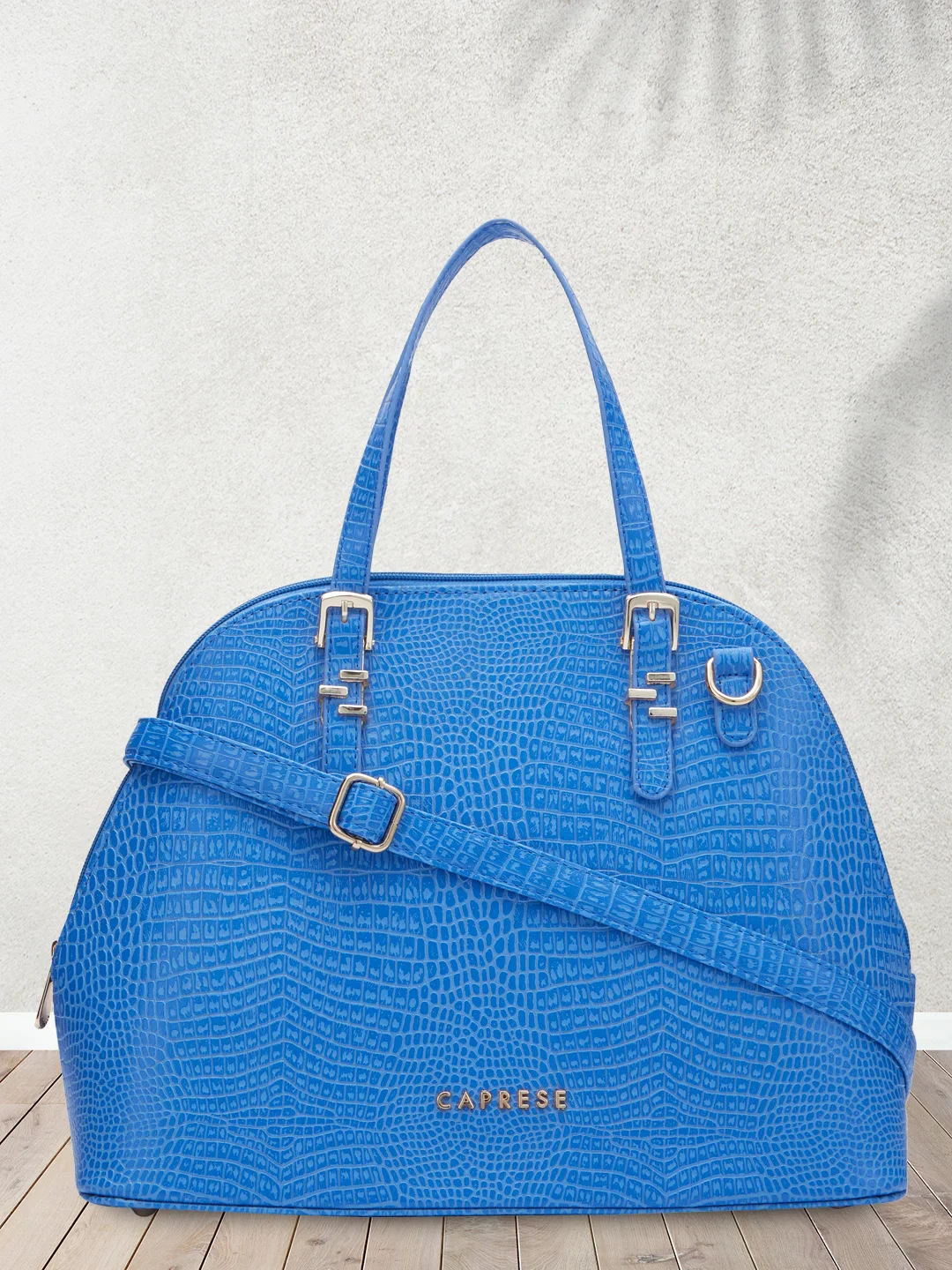 Caprese Gianna Medium (E) Blue Satchel Bag