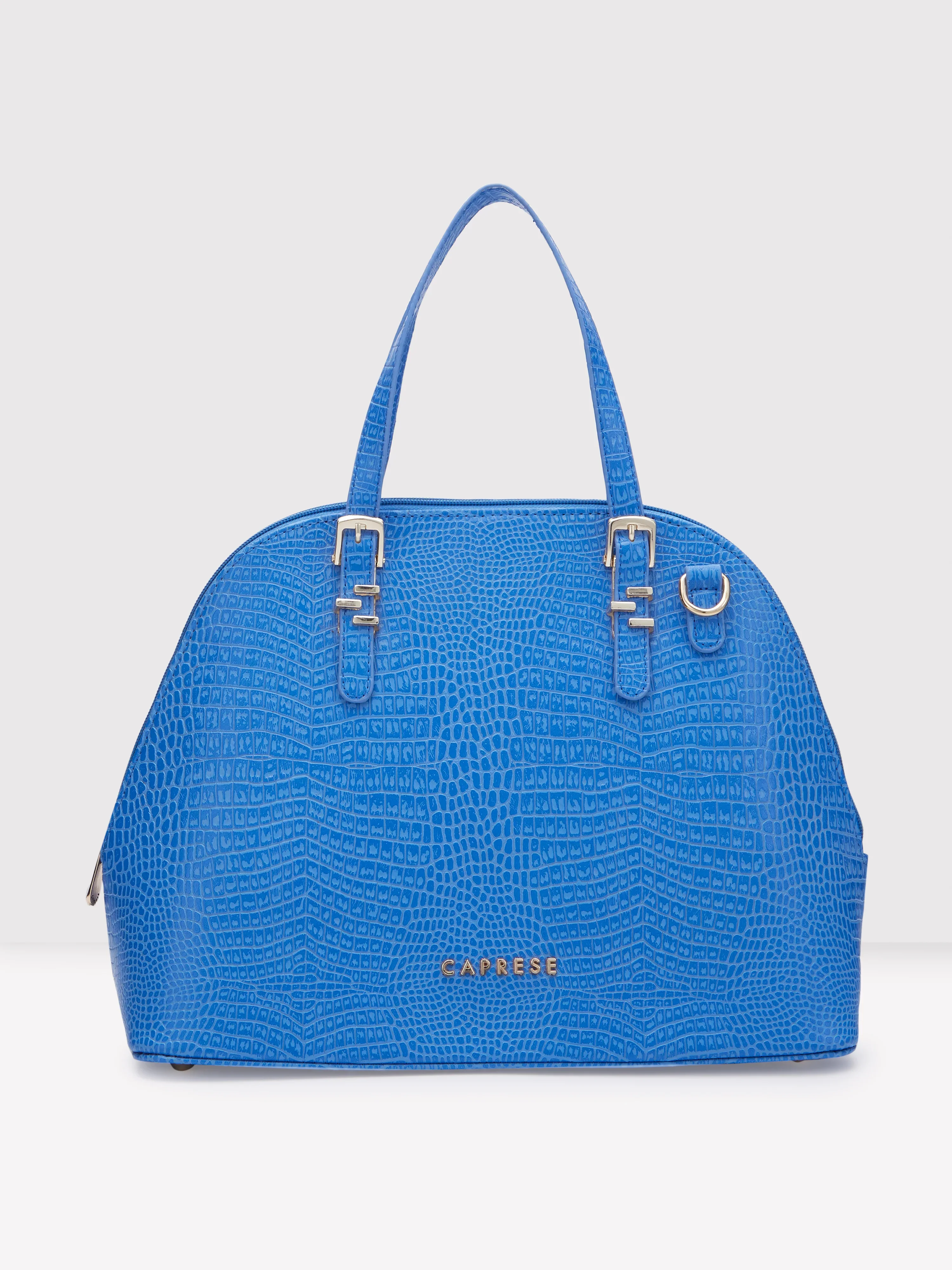 Caprese Gianna Medium (E) Blue Satchel Bag - Image 3