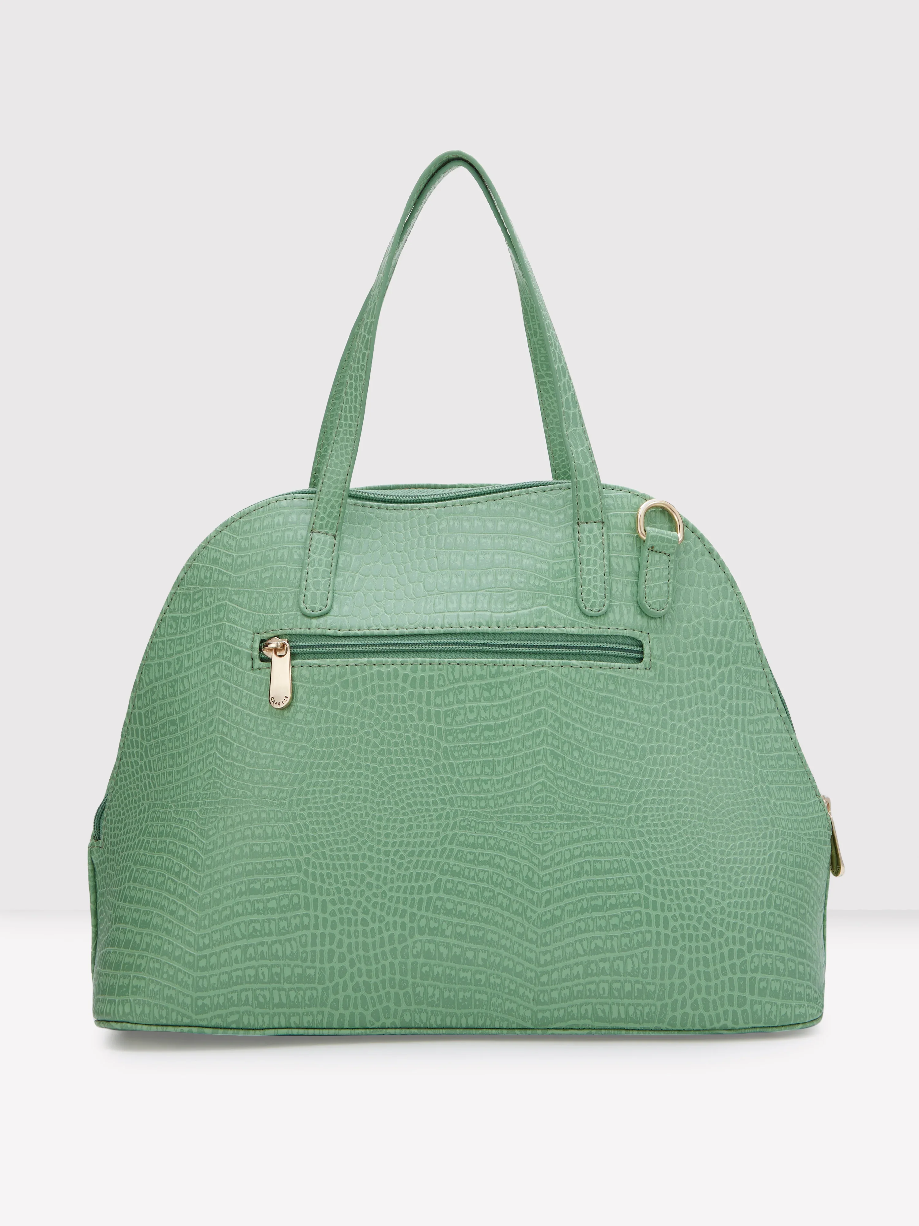 Caprese Gianna Medium (E) Green Satchel Bag - Image 4