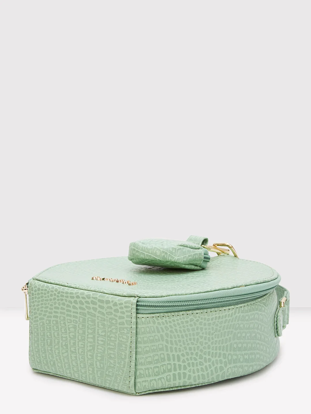 Caprese Gianna Small (E) Green Sling Bag - Image 6