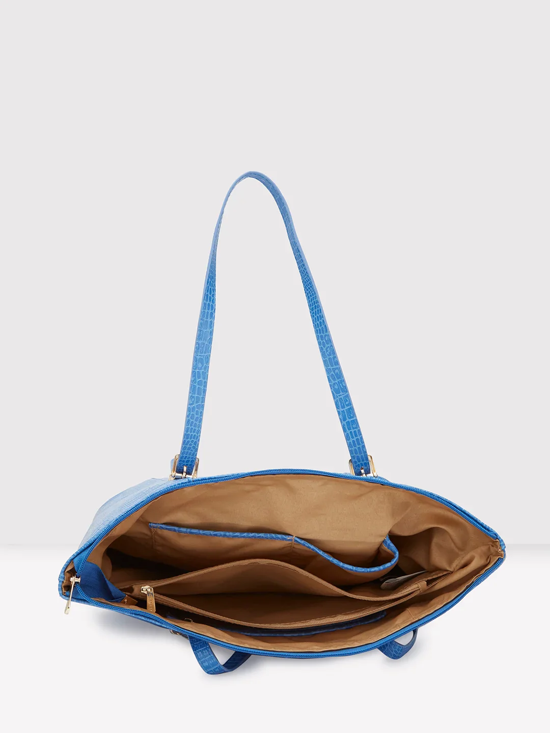 Caprese Gianna Large (E) Blue Tote Bag - Image 8