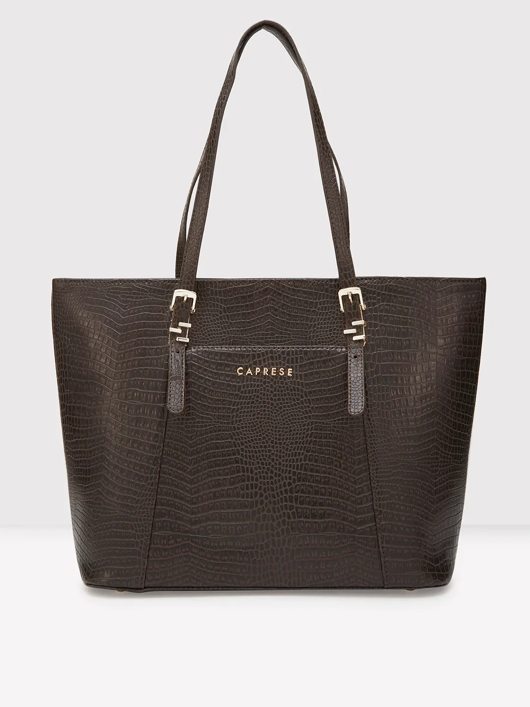 Caprese Gianna Large Dark Tote Bag