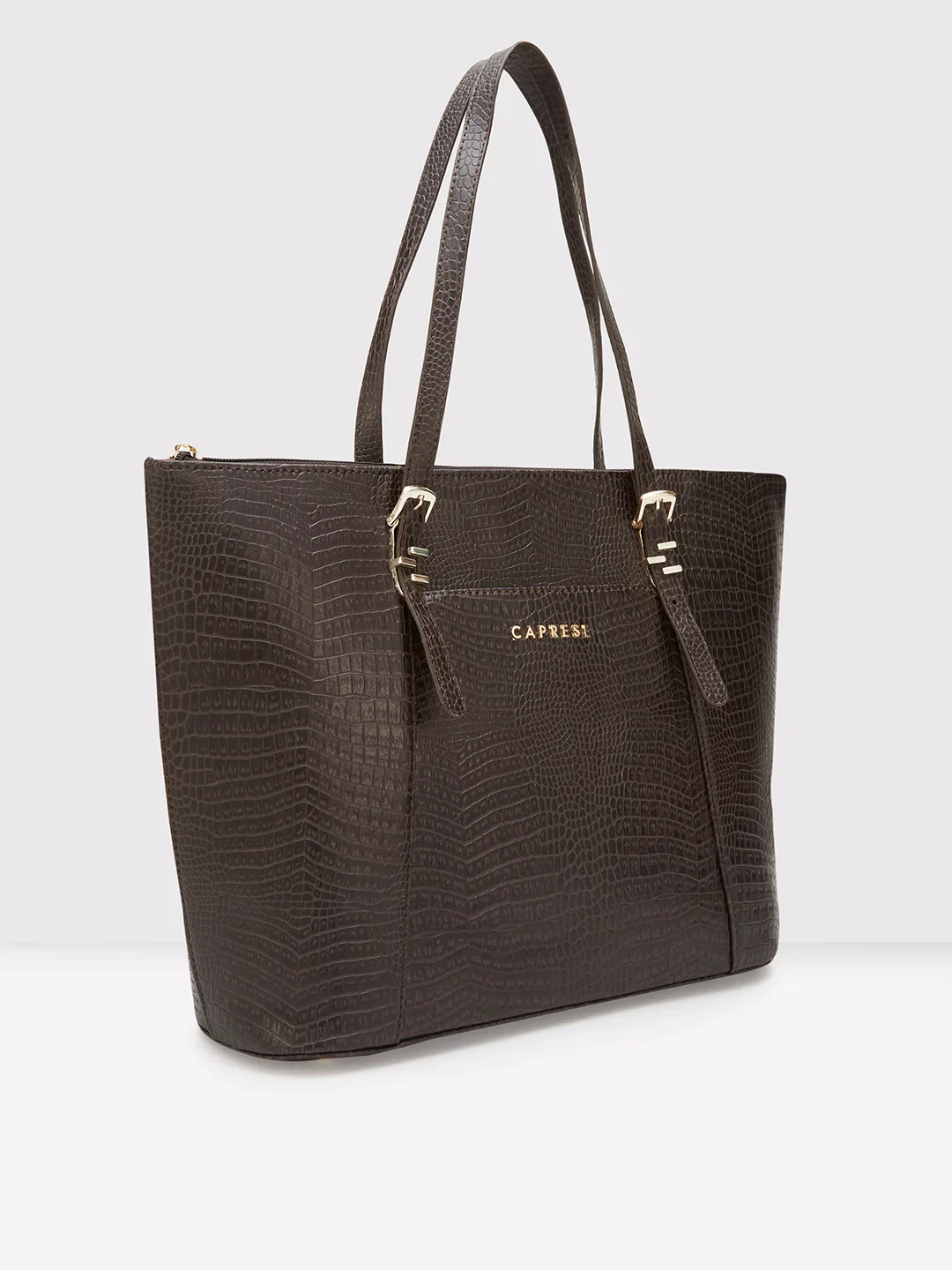 Caprese Gianna Large Dark Tote Bag - Image 5