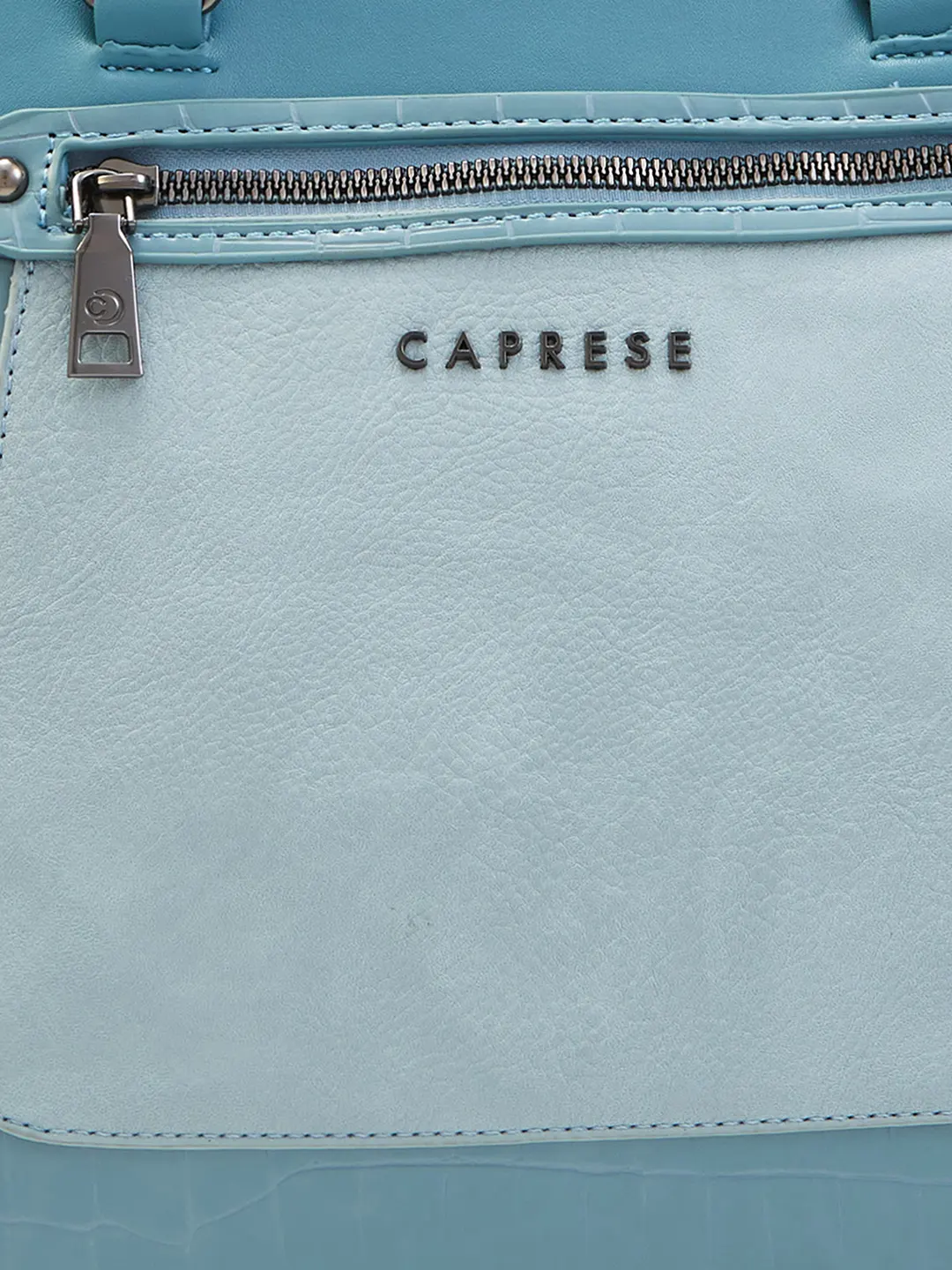 Caprese Gigi Large Sapphire Satchel Bag - Image 11