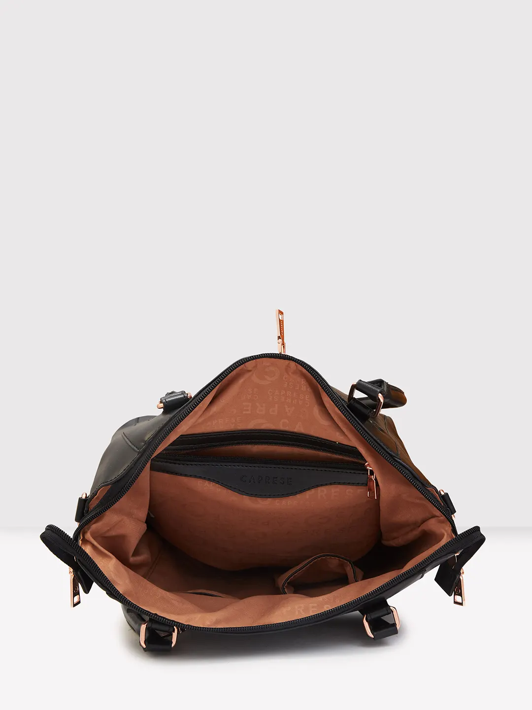 Caprese Gigi Large Black Tote Bag - Image 9
