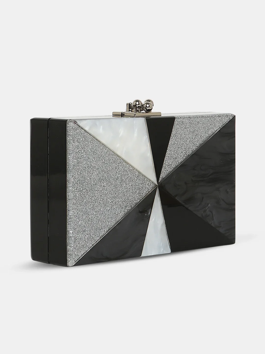 Caprese Gilia Small Black Clutch - Image 4