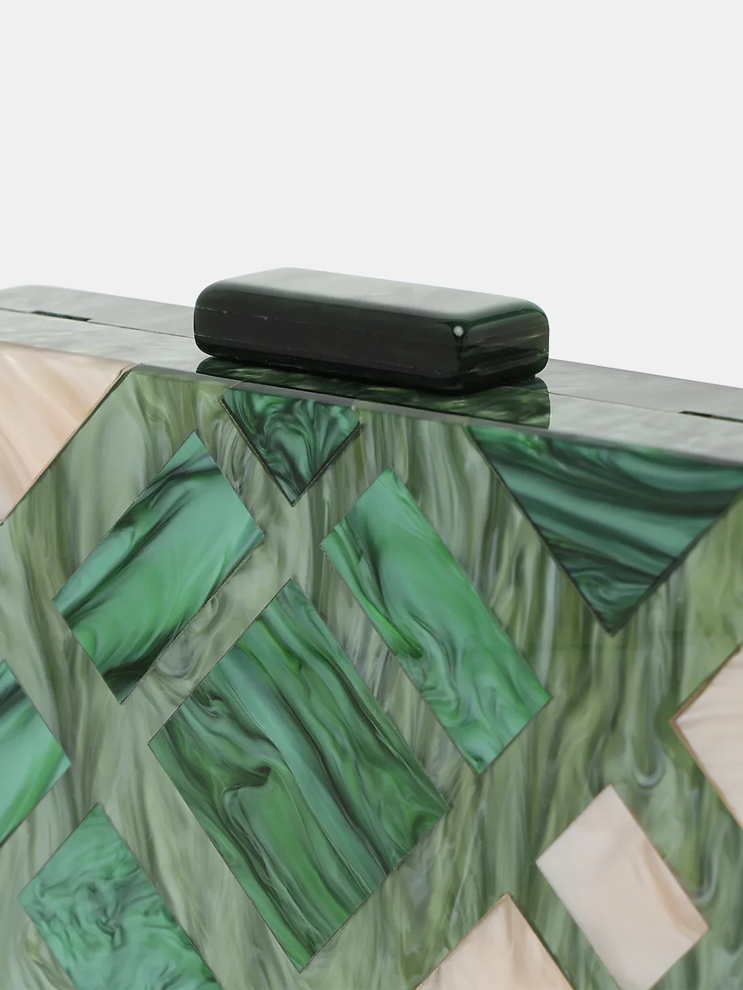 Caprese Gisella Small Green Clutch - Image 7